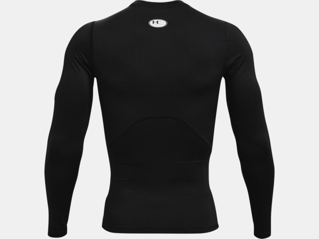 Under Armour Men's HeatGear Armour Long Sleeve Shirt - Black