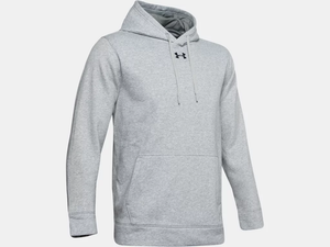 Shop Under Armour Men's Hustle Fleece Hoodie Grey Edmonton Canada Store