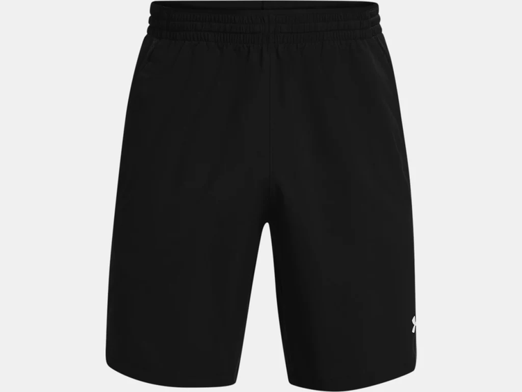  Under Armour Boys' Woven Shorts, Black (001)/Pitch Gray, Youth  X-Small: Clothing, Shoes & Jewelry