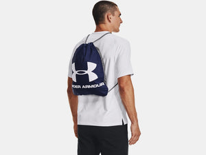 Shop Under Armour Ozsee Sackpack Navy/Steel Edmonton Canada Store