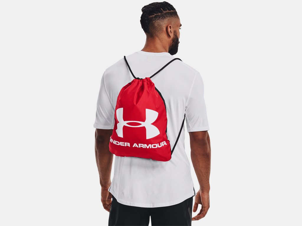 Shop Under Armour Ozsee Sackpack Red Edmonton Canada Store