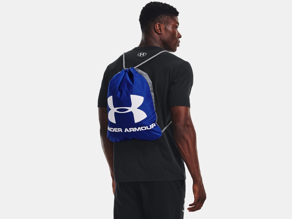 Shop Under Armour Ozsee Sackpack Royal/Steel Edmonton Canada Store