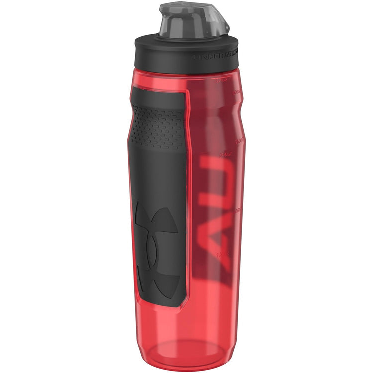 Shop Under Armour Playmaker Squeeze Water Bottle 32oz Red Edmonton Canada Store