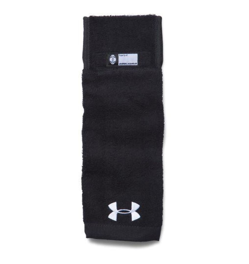 Shop Under Armour Undeniable Football Player Towel Black Edmonton Canada Store