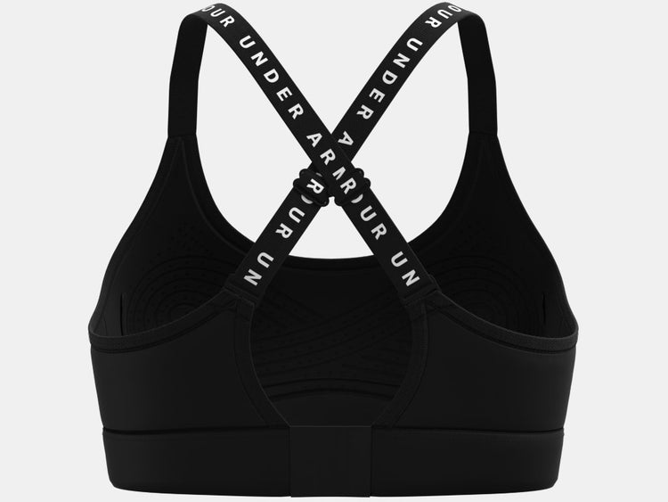 Under Armour Women's Infinity Mid Cover Sports Bra Black