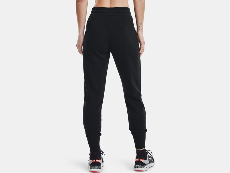 Under Armour Women's Rival Fleece Graphic Joggers, Black (001)/White,  X-Small : Clothing, Shoes & Jewelry 