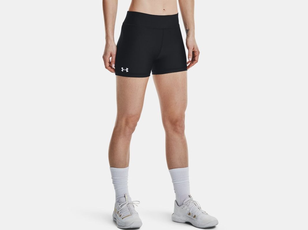 Shop Under Armour Women's Shorty 3 1351244-001 Volleyball Shorts Black Edmonton Canada Store