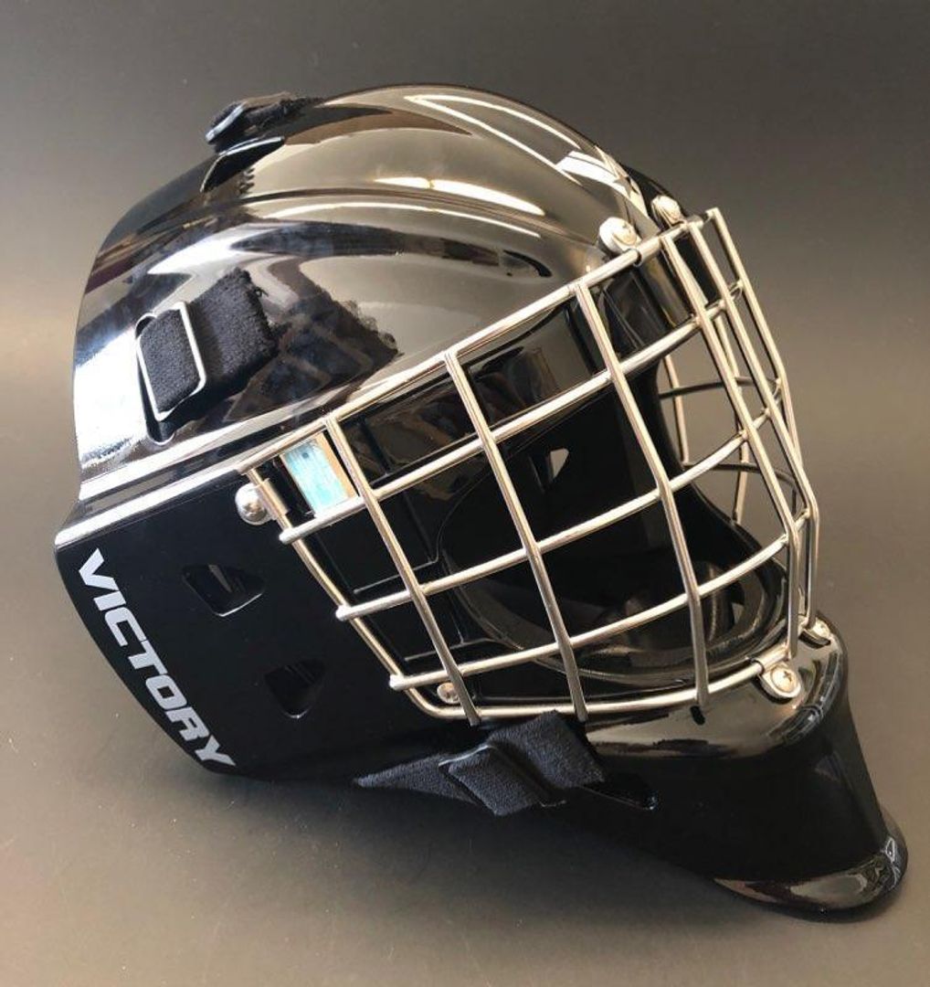 Shop Victory Sports Junior V2 Hockey Goalie Mask Black Edmonton Canada Store
