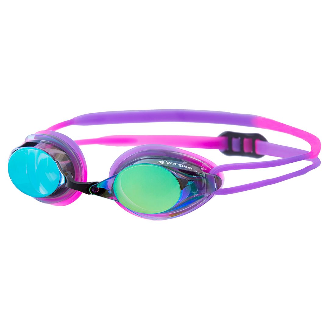 Shop Vorgee Missile Fuze Polychromatic Mirrored Lens Swim Goggle Hot Pink/Purple Edmonton Canada Store