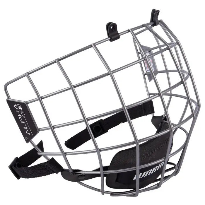 Shop Warrior Alpha One Pro Hockey Player Helmet Cage Silver Edmonton Canada Store