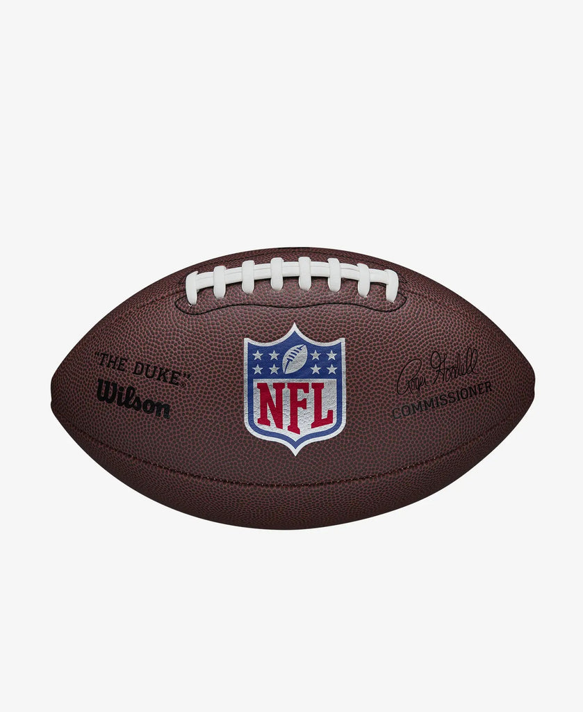 Wilson NFL The Duke Metallic Edition Gold Football