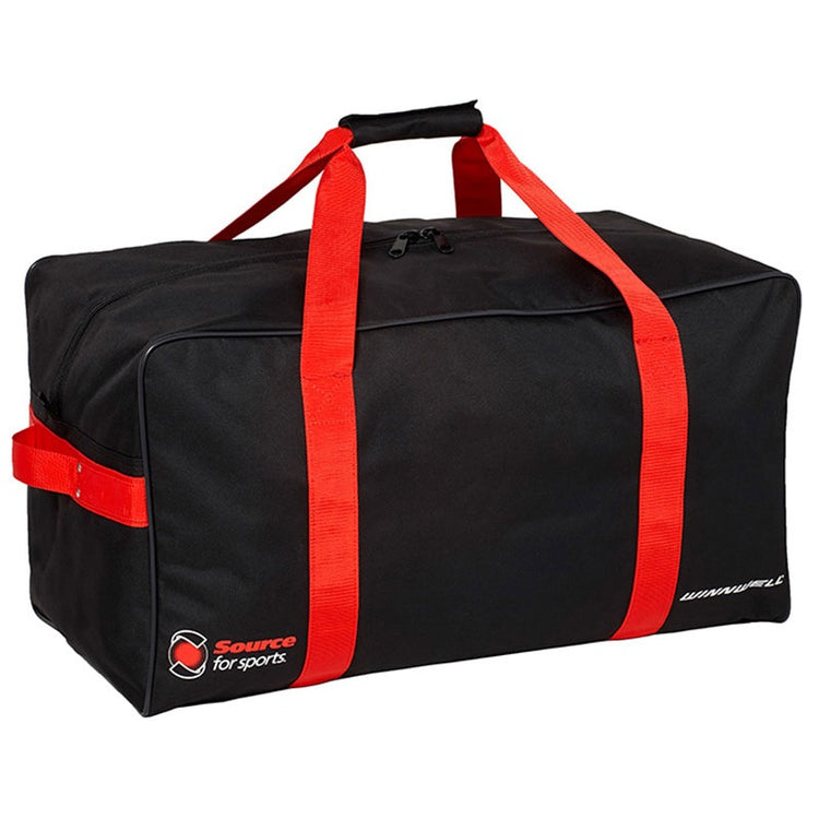 Shop Winnwell Junior Classic Hockey Carry Bag Black/Red Edmonton Canada Store