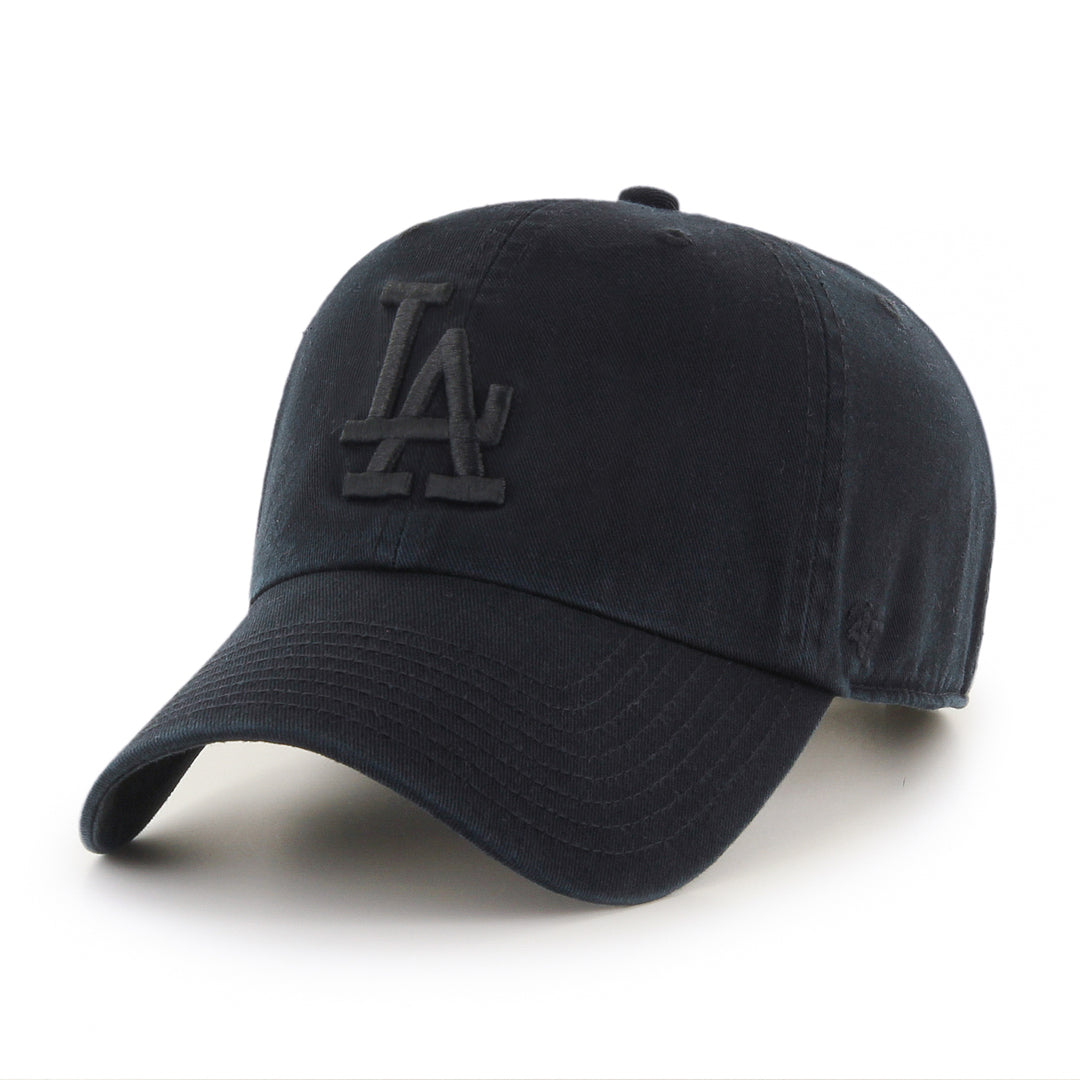 Shop '47 Brand Men's MLB Los Angeles Dodgers Clean-Up Cap Black Edmonton Canada Store