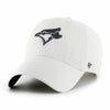 Shop '47 Brand Men's MLB Toronto Blue Jays White Noise Clean-Up Cap Edmonton Canada Store