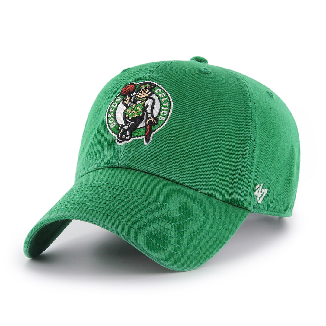 Shop '47 Brand Men's NBA Boston Celtics Clean-Up Cap Hat Edmonton Canada Store