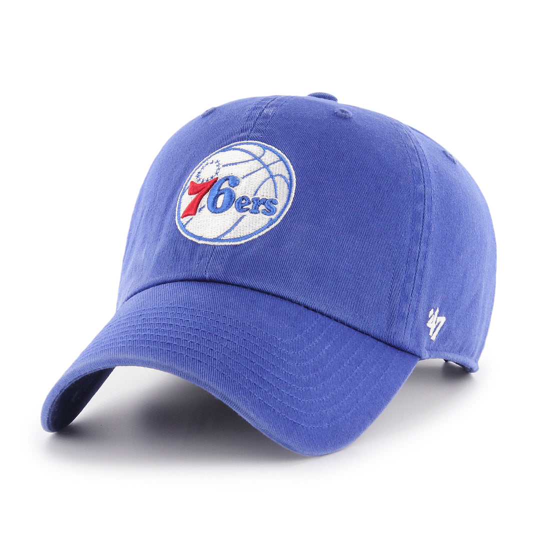 Shop '47 Brand Men's NBA Philadelphia 76ers Clean-Up Cap Hat Edmonton Canada Store
