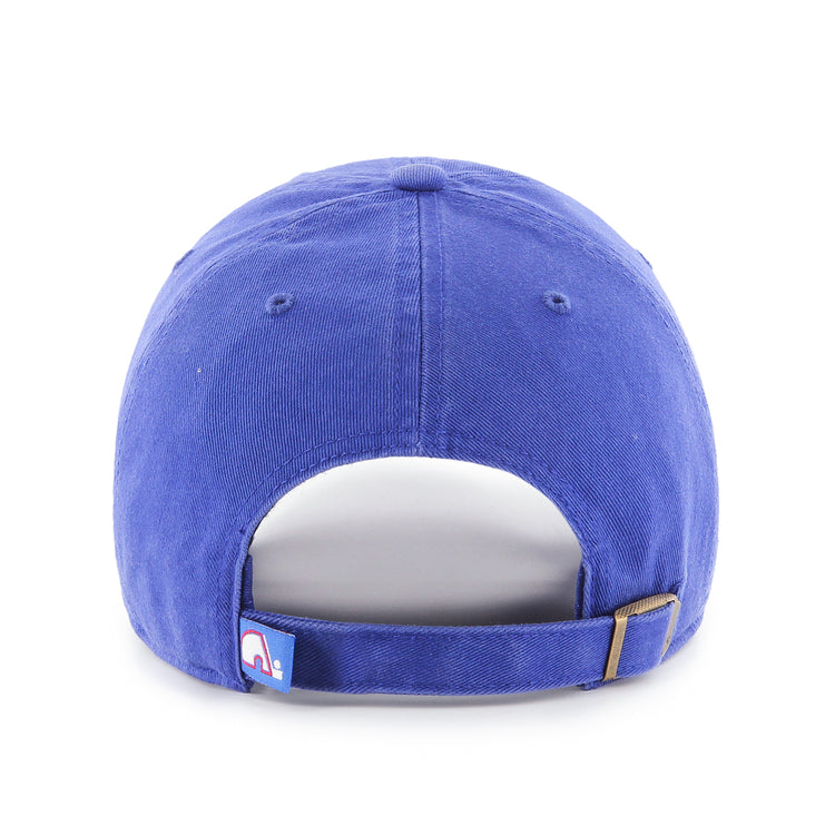 Shop '47 Brand Men's NHL Quebec Nordiques Clean-Up Cap Hat Edmonton Canada Store