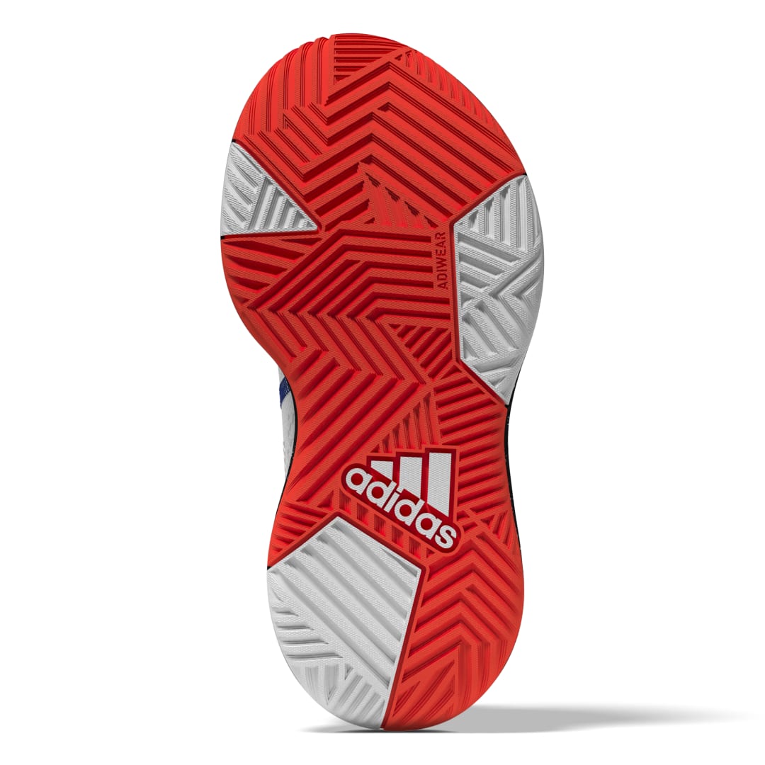 Shop adidas Junior Own The Game Basketball Shoes White/Red/Black Edmonton Canada Store