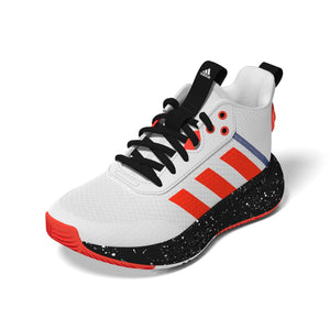 Shop adidas Junior Own The Game Basketball Shoes White/Red/Black Edmonton Canada Store