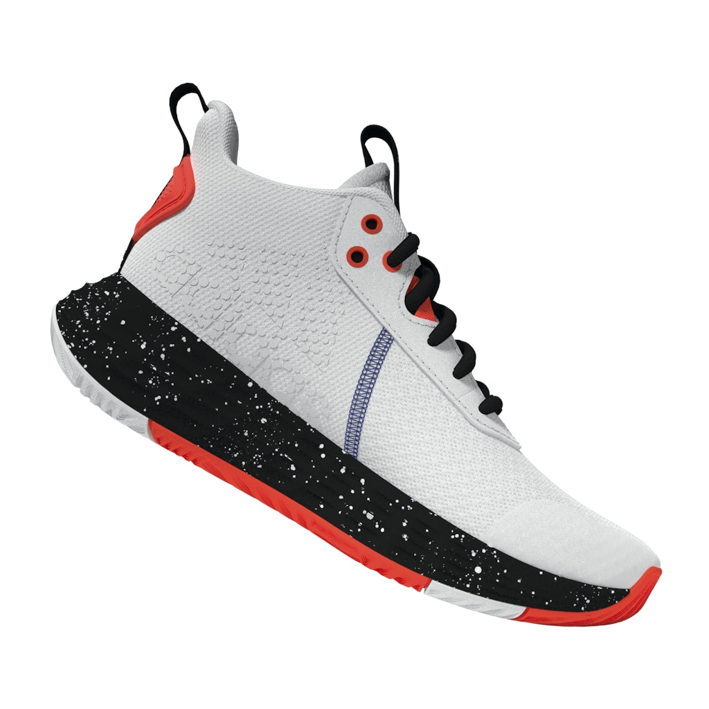 Shop adidas Junior Own The Game Basketball Shoes White/Red/Black Edmonton Canada Store