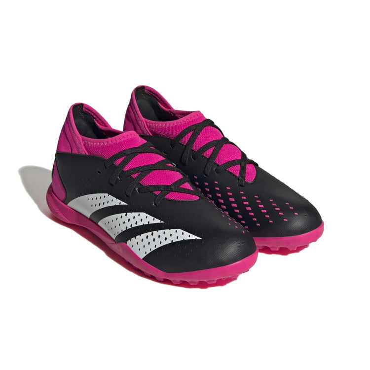 Shop adidas Junior Predator Accuracy FG.3 GW2360 Soccer Shoe Black/White/Pink Edmonton Canada Store