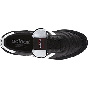 Shop adidas Men's Mundial Goal Leather Indoor Soccer Shoe Black White Edmonton Canada Store