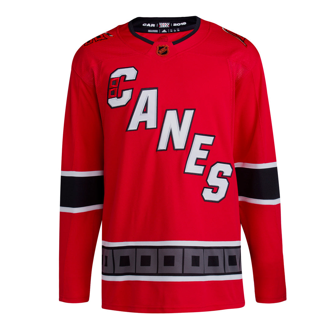 Shop adidas Men's NHL Carolina Hurricanes Reverse Retro 2022 Jersey Edmonton Canada Store