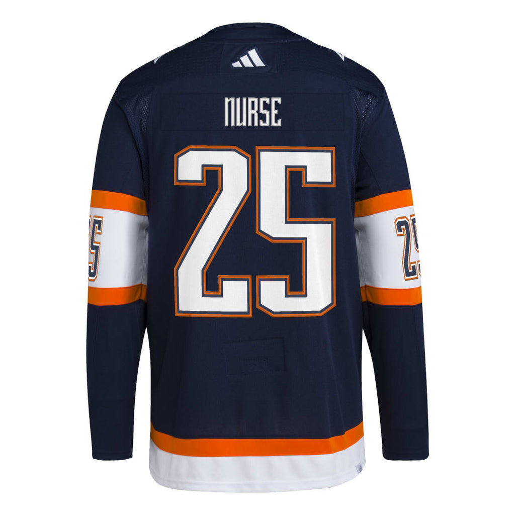 adidas Men's NHL Edmonton Oilers Darnell Nurse Primegreen Reverse Retr