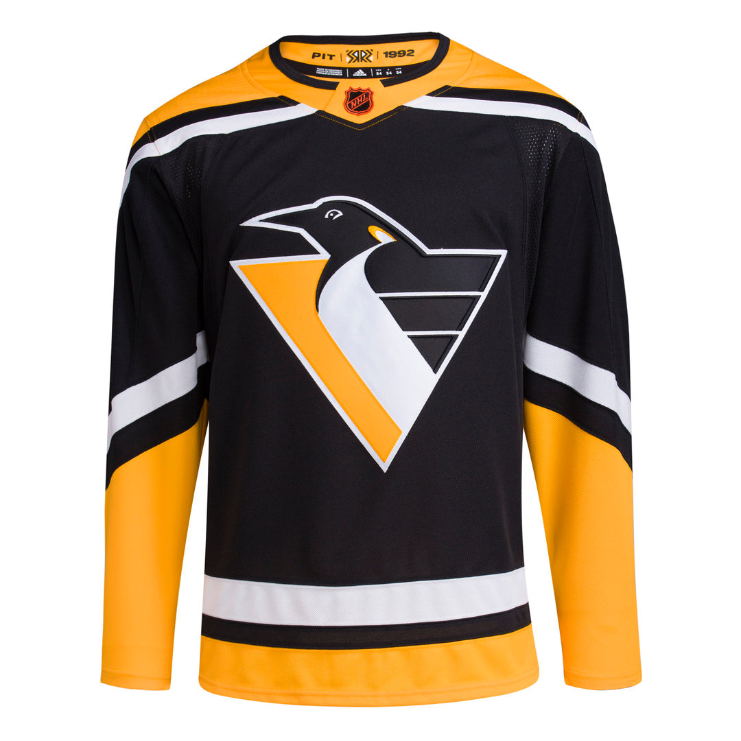 Shop adidas Men's NHL Pittsburgh Penguins Reverse Retro 2022 Jersey Edmonton Canada Store
