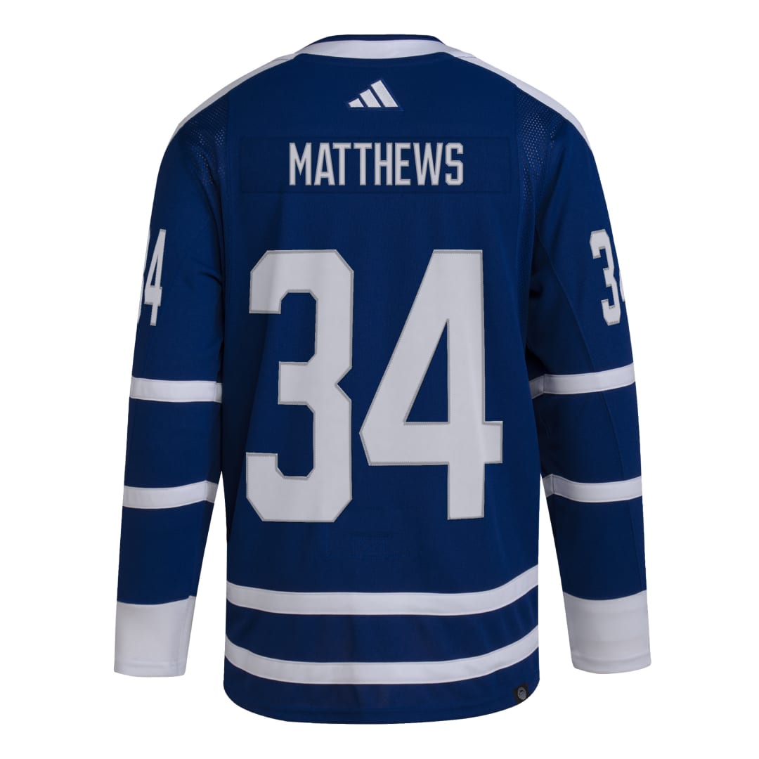 Shop adidas Men's NHL Toronto Maple Leafs Auston Matthews Reverse Retro 2022 Jersey Edmonton Canada Store
