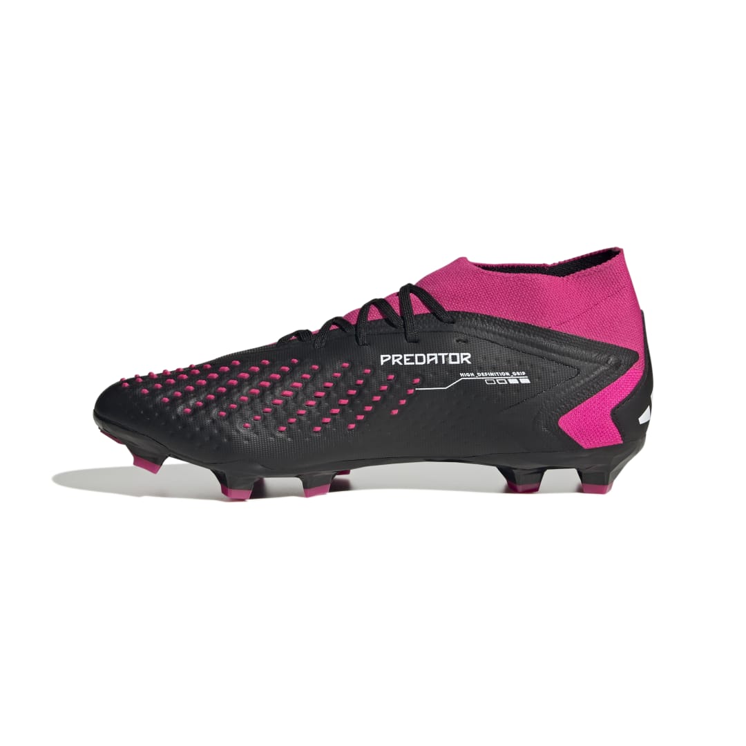 Shop adidas Men's Predator Accuracy FG.2 GW4586 Soccer Shoe Black/White/Pink Edmonton Canada Store