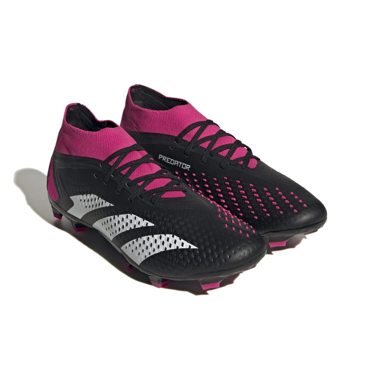 Shop adidas Men's Predator Accuracy FG.2 GW4586 Soccer Shoe Black/White/Pink Edmonton Canada Store