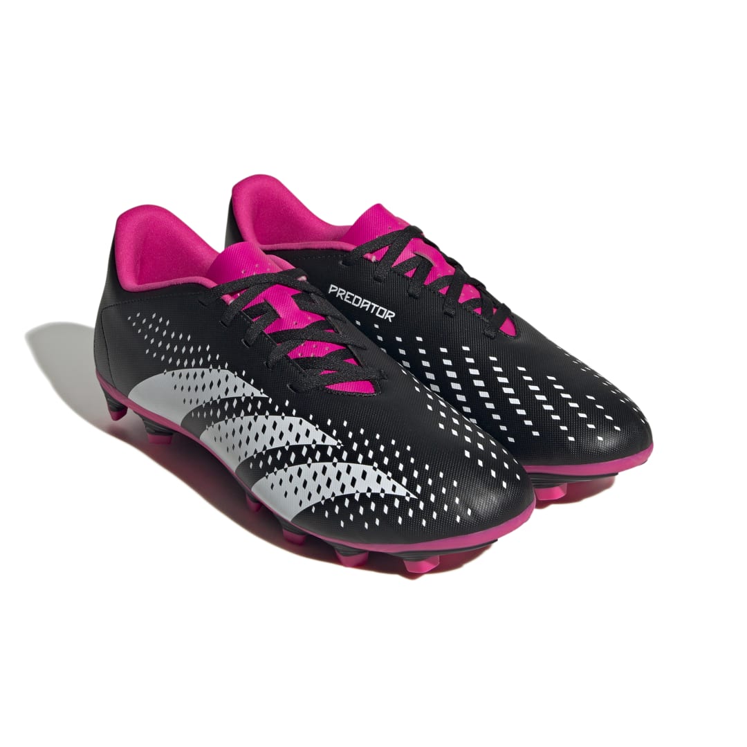 Shop adidas Men's Predator Accuracy FXG.4 GW4604 Soccer Shoe Black/White/Pink Edmonton Canada Store