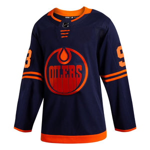 Shop adidas Men's NHL Edmonton Oilers Ryan Nugent-Hopkins Authentic Alternate Jersey Edmonton Canada Store