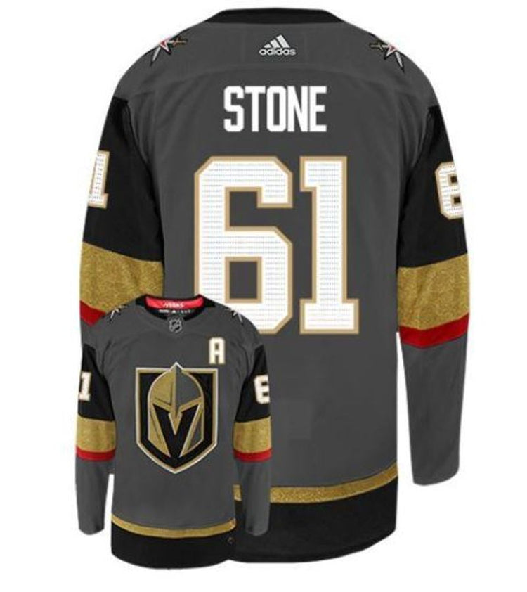 Adidas Golden Knights Home Authentic Jersey Metallic Gold S (46) Mens