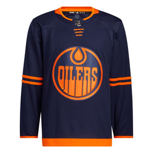 Shop adidas NHL Edmonton Oilers Authentic Primegreen Alternate Jersey Edmonton Canada Store