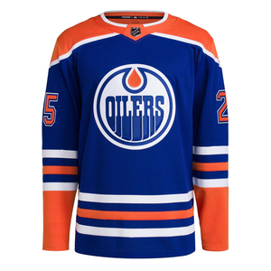 Shop adidas NHL Edmonton Oilers Darnell Nurse Authentic Primegreen Home Jersey Edmonton Canada Store  