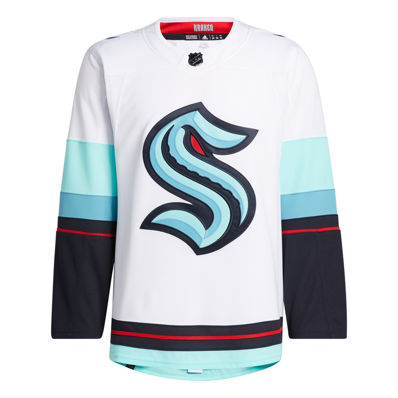 Shop adidas NHL Seattle Kraken Authentic Primegreen Away Jersey Edmonton Canada Store  