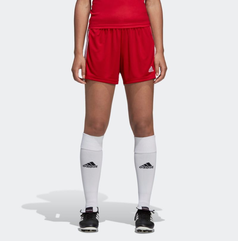 Shop adidas Women's Tastigo 19 Soccer Shorts Red Edmonton Canada Store