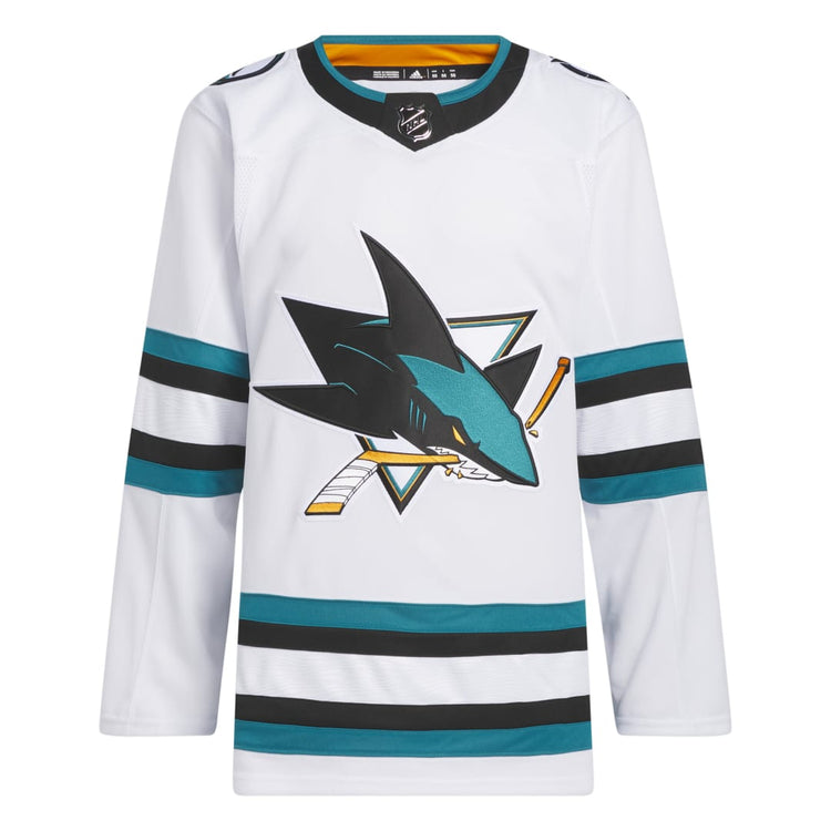Shop adidas NHL San Jose Sharks Authentic Primegreen Away Jersey Edmonton Canada Store