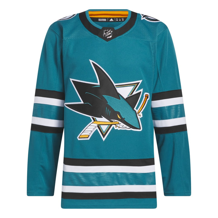 Shop adidas NHL San Jose Sharks Authentic Primegreen Home Jersey Edmonton Canada Store