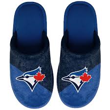 Shop FOCO Men's MLB Toronto Blue Jays Big Logo Slipper Edmonton Canada Store
