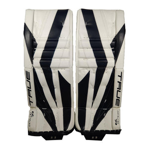 True Intermediate Catalyst 7X3 Hockey Goalie Pad White Black