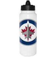 Shop Water Bottle 1L NHL Winnipeg Jets Edmonton Canada Store