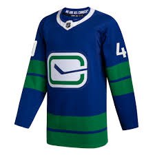 adidas Men's NHL Vancouver Canucks Elias Pettersson Authentic Alternate Jersey edmonton store