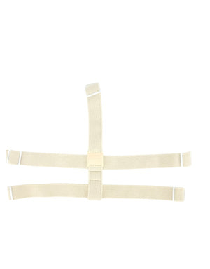 Bauer Backplate Goalie Strap white