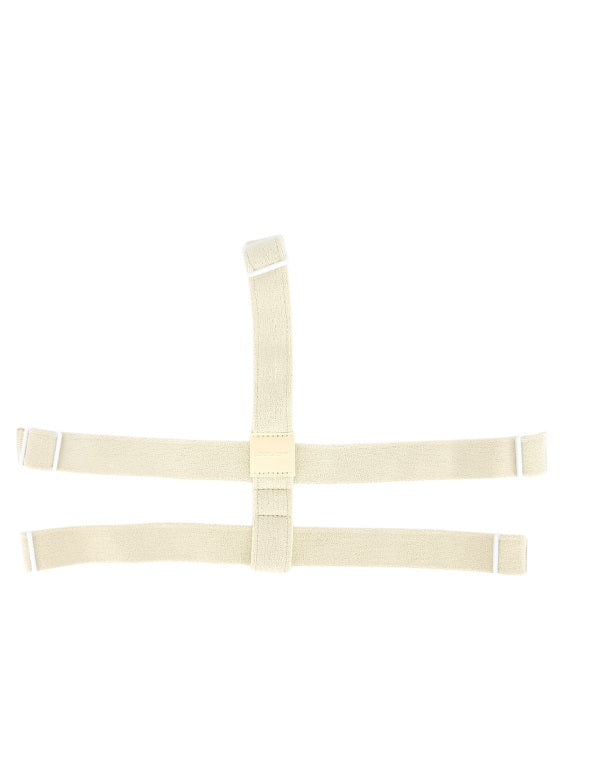 Bauer Backplate Goalie Strap white