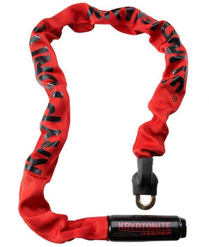 Kryptonite Keeper 785 Integrated Keyed Bike Chain red