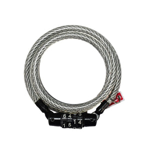 Kryptonite Kids' Keeper 712 Combination Cable Bike silver