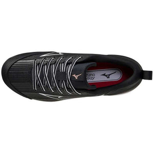 Shop Mizuno Women's Sweep 6 320662.9000 Low Metal Baseball Cleats Black/White Edmonton Canada Store